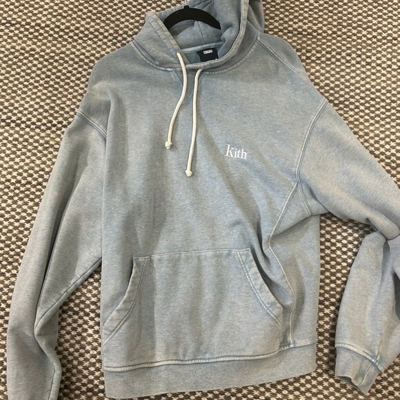 Kith Hoodie - size medium - washed Blue - Picture 1 of 4